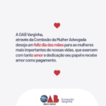 Homenagem pelo Dia das Mães é realizada pela OAB Varginha