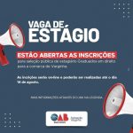 Seleção de estagiários graduados em Direito: inscrições abertas!