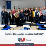 Representantes da OAB Varginha são empossados no CONDEV