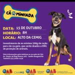 Cãominhada, inscrições abertas