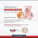 Arrecadação de brinquedos. Participe!