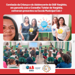 Comissão da Criança e do Adolescente faz visita a escola municipal