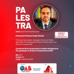 Palestra imperdível. Inscrições limitadas!