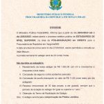 Ministério Público Federal – Procuradoria da República em Minas Gerais abre Processo Seletivo