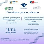 Inscrições abertas para palestras que serão ministradas pela Receita Federal