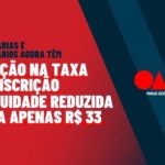OAB-MG isenta a inscrição e reduz a anuidade de estagiário para R$ 33