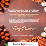 Campanha de Páscoa: Comissão da Criança e do Adolescente e Bamaq , juntas novamente. Participe!
