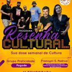 Resenha Cultural. Não perca!