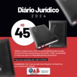 Diário Jurídico 2024: Garanta o seu!