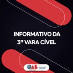 Informativo: 3ª Vara Cível