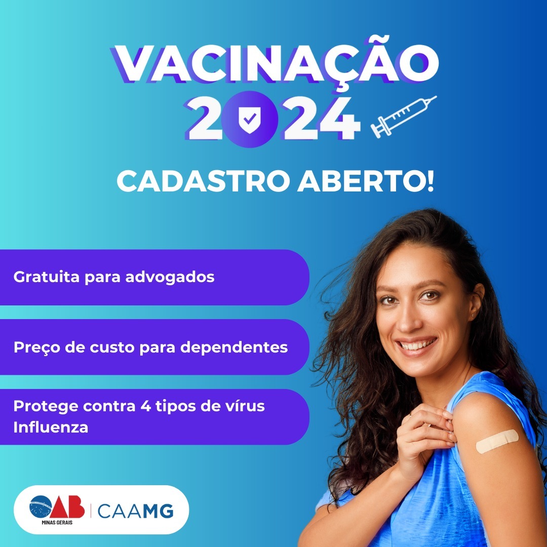 Vacinação 2024. Garanta a sua!