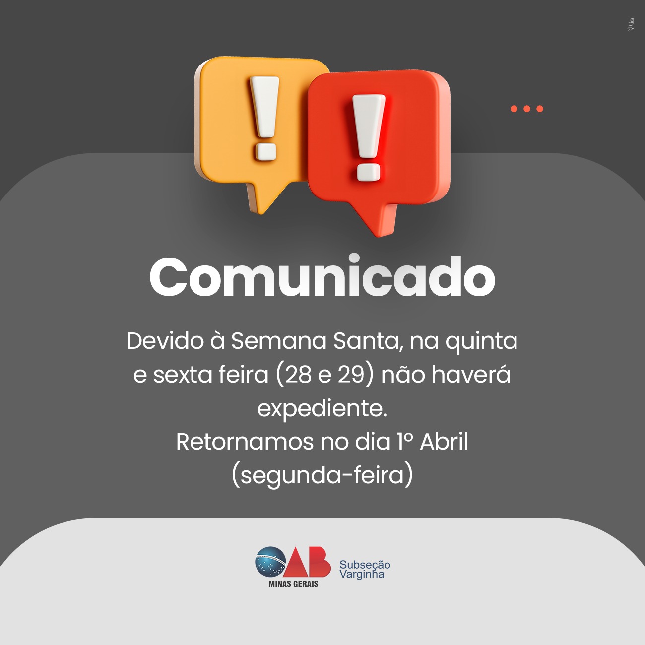 Comunicado