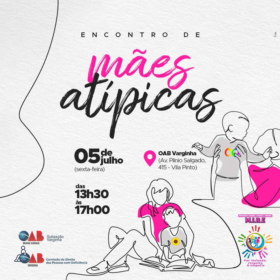 Encontro de mães atípicas – você não pode ficar de fora!