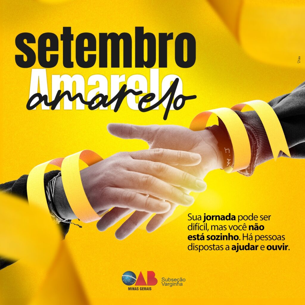 Setembro Amarelo: Juntos pela Valorização da Vida e Prevenção ao Suicídio