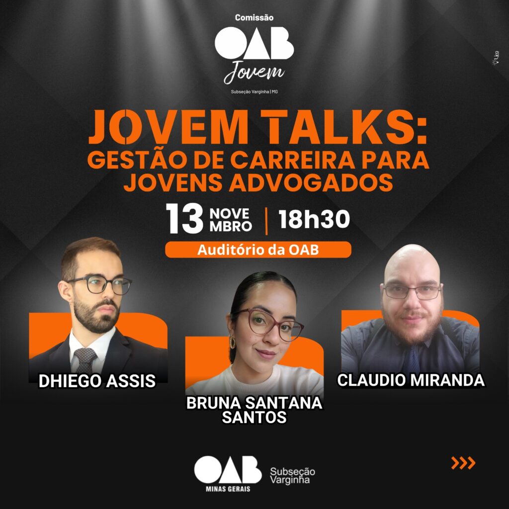 Inscrições Abertas: Jovem Talks