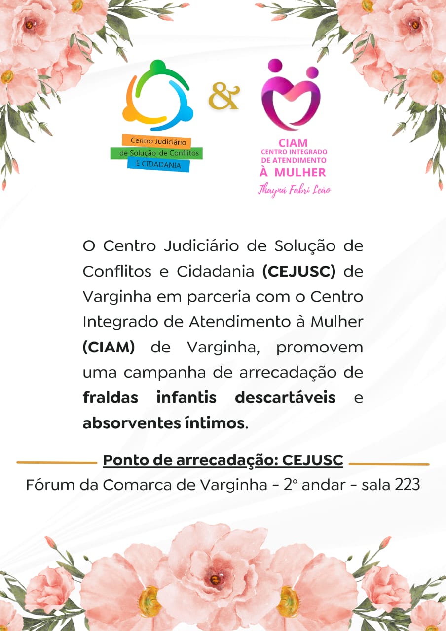 Campanha de arrecadação. Participe!