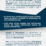 Eleições OAB/MG