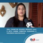 Dra. Francyni Soares Pedruzi fala à EPTV sobre direitos humanos e violência nas escolas