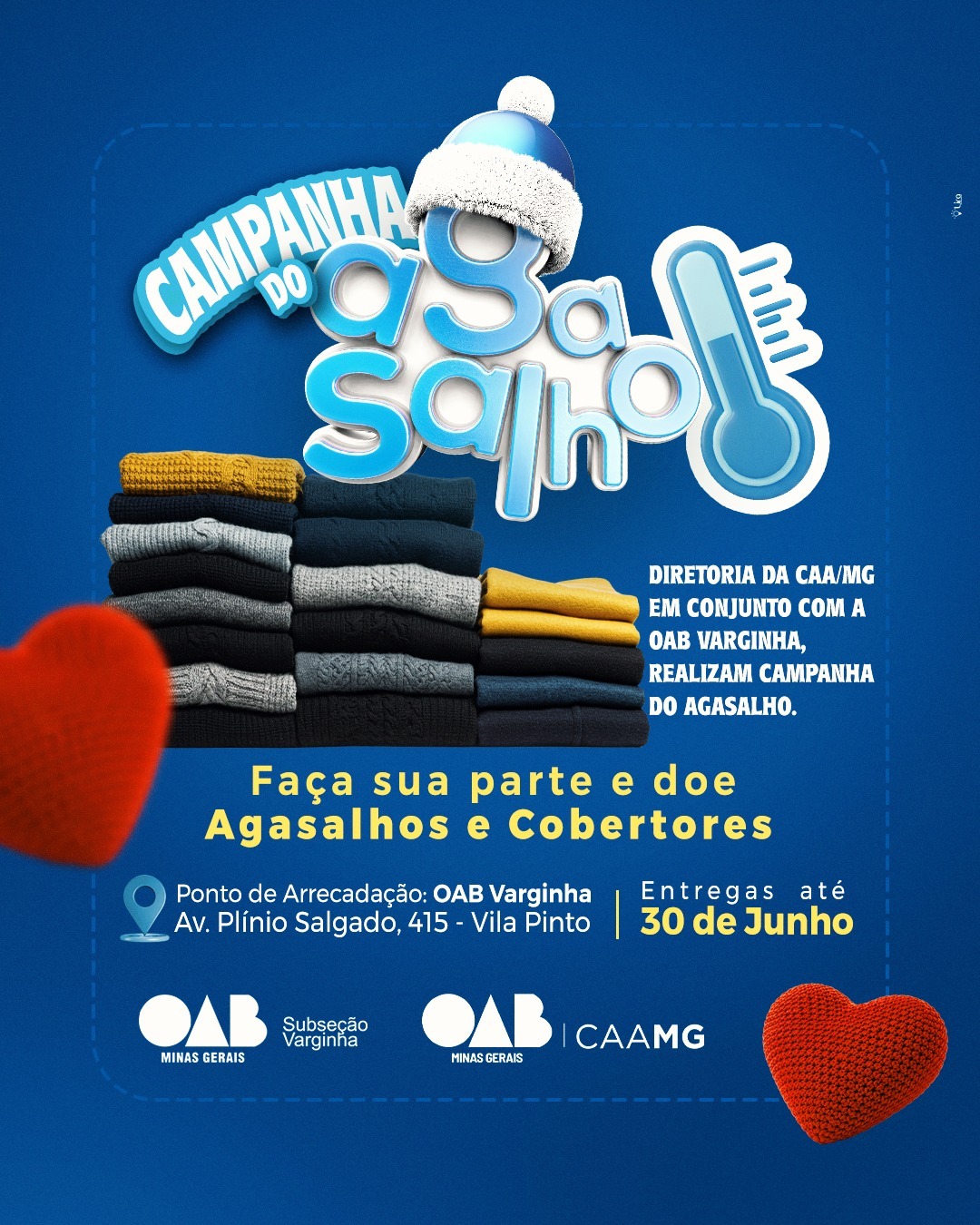 Campanha do Agasalho 2025 – OAB Varginha