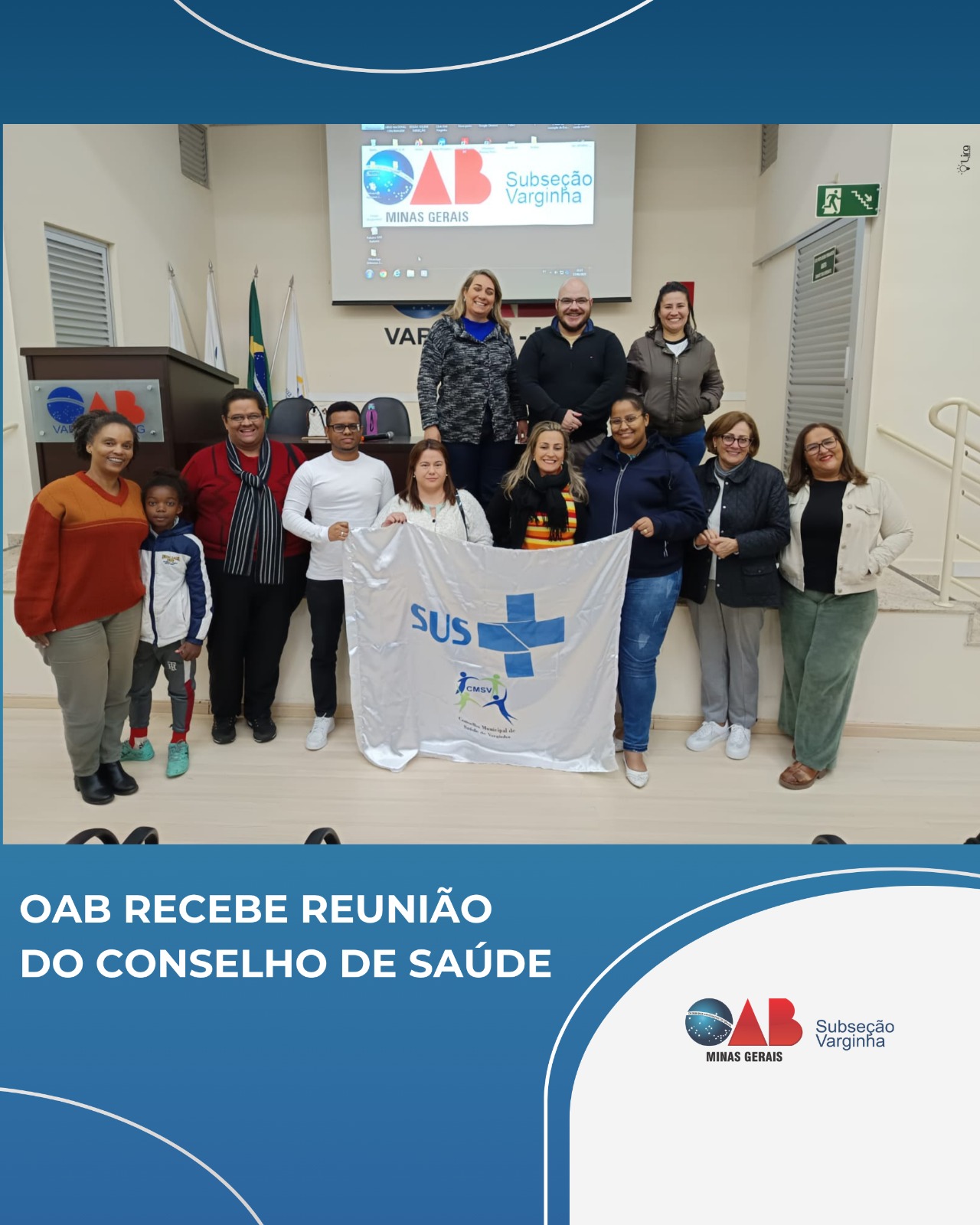 OAB recebe reunião do Conselho de Saúde