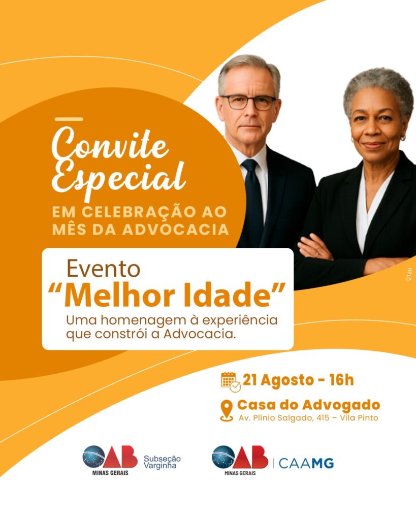 Convite Especial – Evento “Melhor Idade”