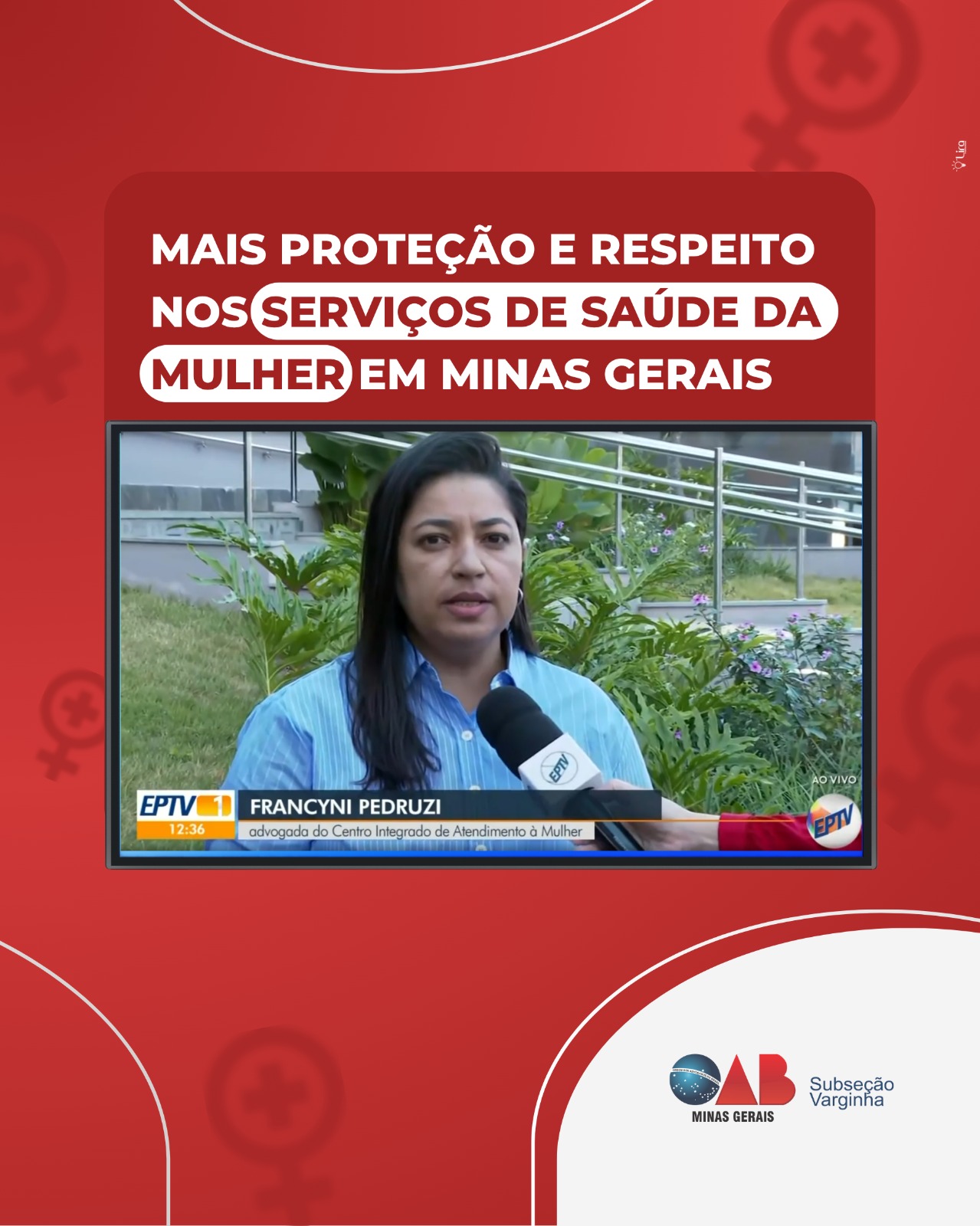 Mais proteção e respeito nos serviços de saúde da mulher em Minas Gerais