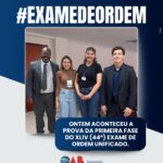 OAB Varginha marca presença no XLIV (44°) Exame de Ordem Unificado