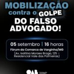 Mobilização contra o golpe do falso advogado!