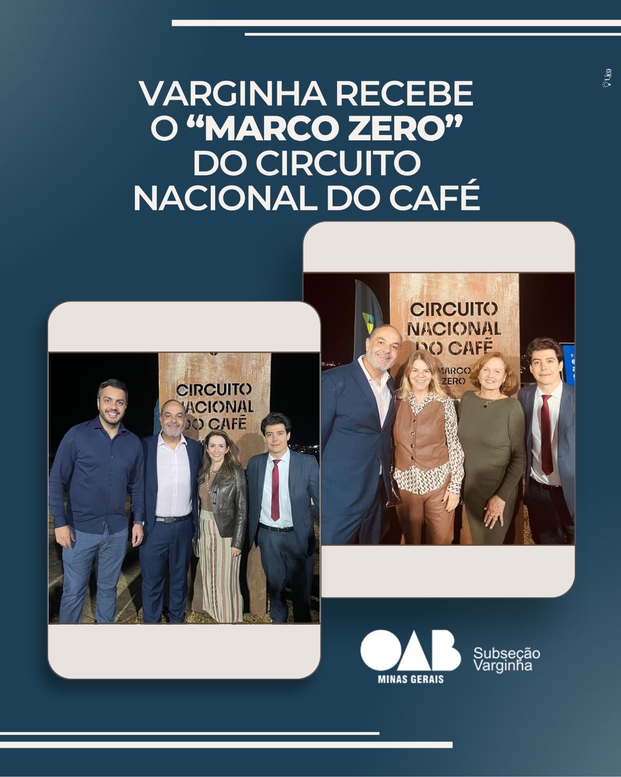 Varginha recebe o “Marco Zero” do Circuito Nacional do Café
