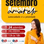 Encontro Setembro Amarelo: autocuidado é a prioridade. Participe!