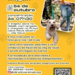 Participe de mais uma edição da Cãominhada