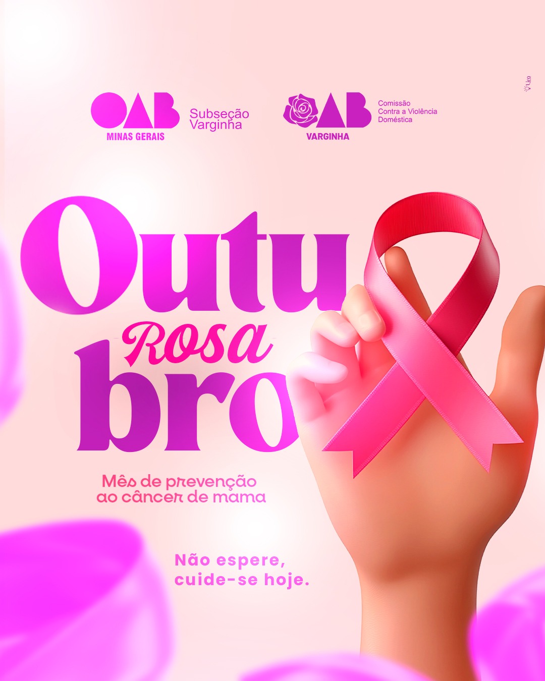 Outubro Rosa: conscientização, prevenção e cuidado
