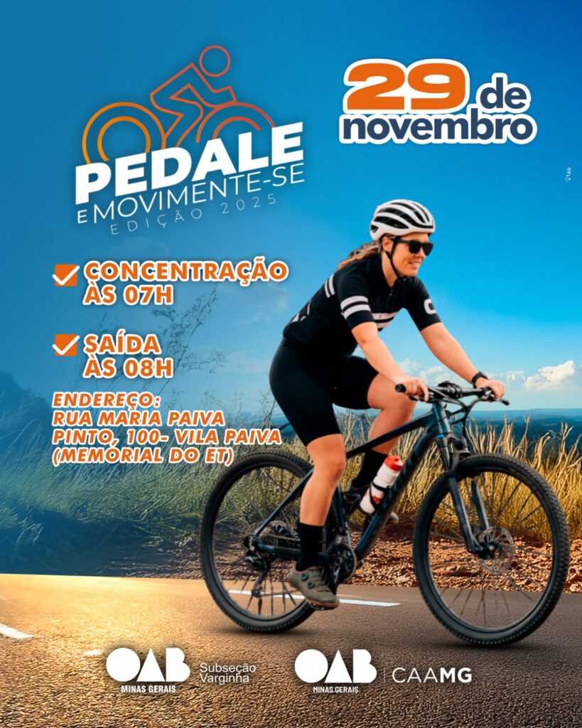 🚴‍♀️ Pedale e Movimente-se! Faça a sua inscrição!