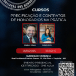 Curso: Precificação e Contratos de Honorários na Prática. Inscrições abertas!