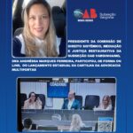 Presidente da Comissão de Direito Sistêmico da OAB Varginha participa do Lançamento Estadual da Cartilha da Advocacia Multiportas