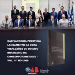 OAB Varginha prestigia lançamento da obra “Reflexões do Direito Brasileiro na Contemporaneidade – Vol. III” no UNIS