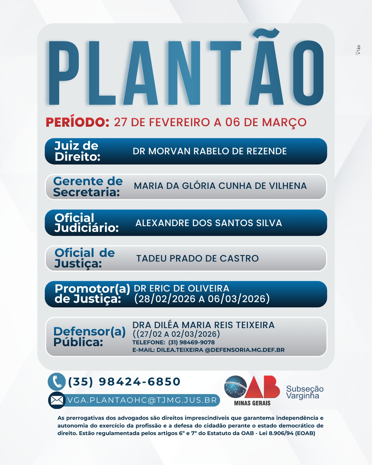 Plantão Forense