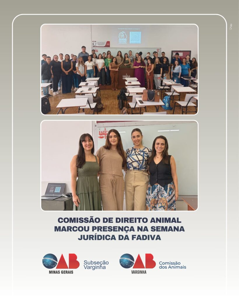 Comissão de Direito Animal participa da Semana Jurídica da FADIVA