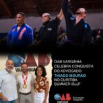OAB Varginha celebra conquista do advogado Thiago Mourão no Curitiba Summer IBJJF