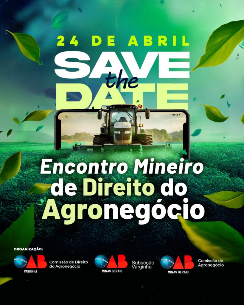 Vem aí o maior evento de Direito do agronegócio de Minas Gerais!