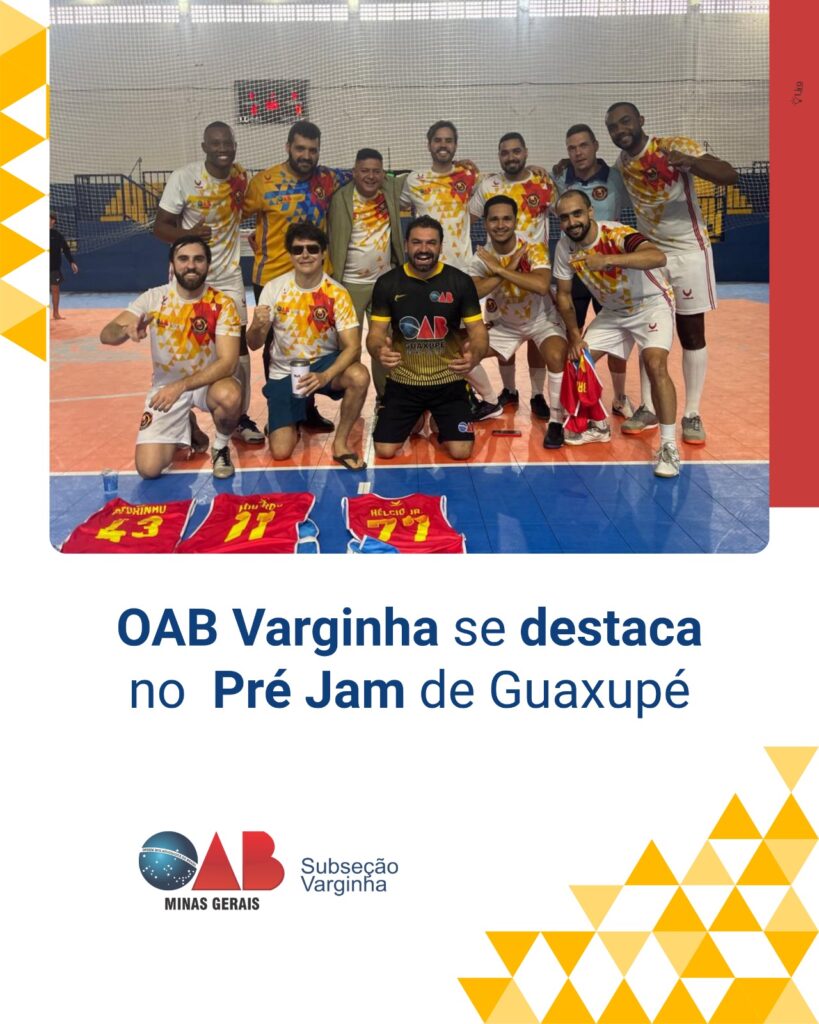 OAB Varginha se destaca no Pré Jam de Guaxupé