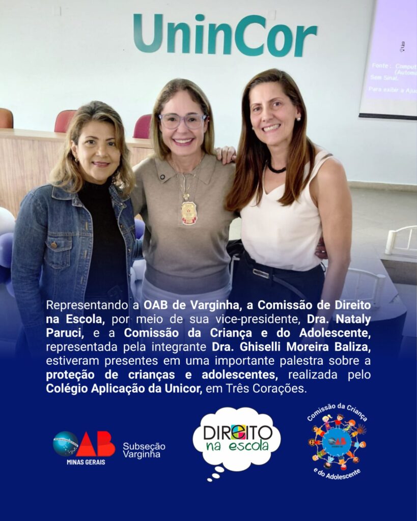 OAB de Varginha é representada em evento na Unicor