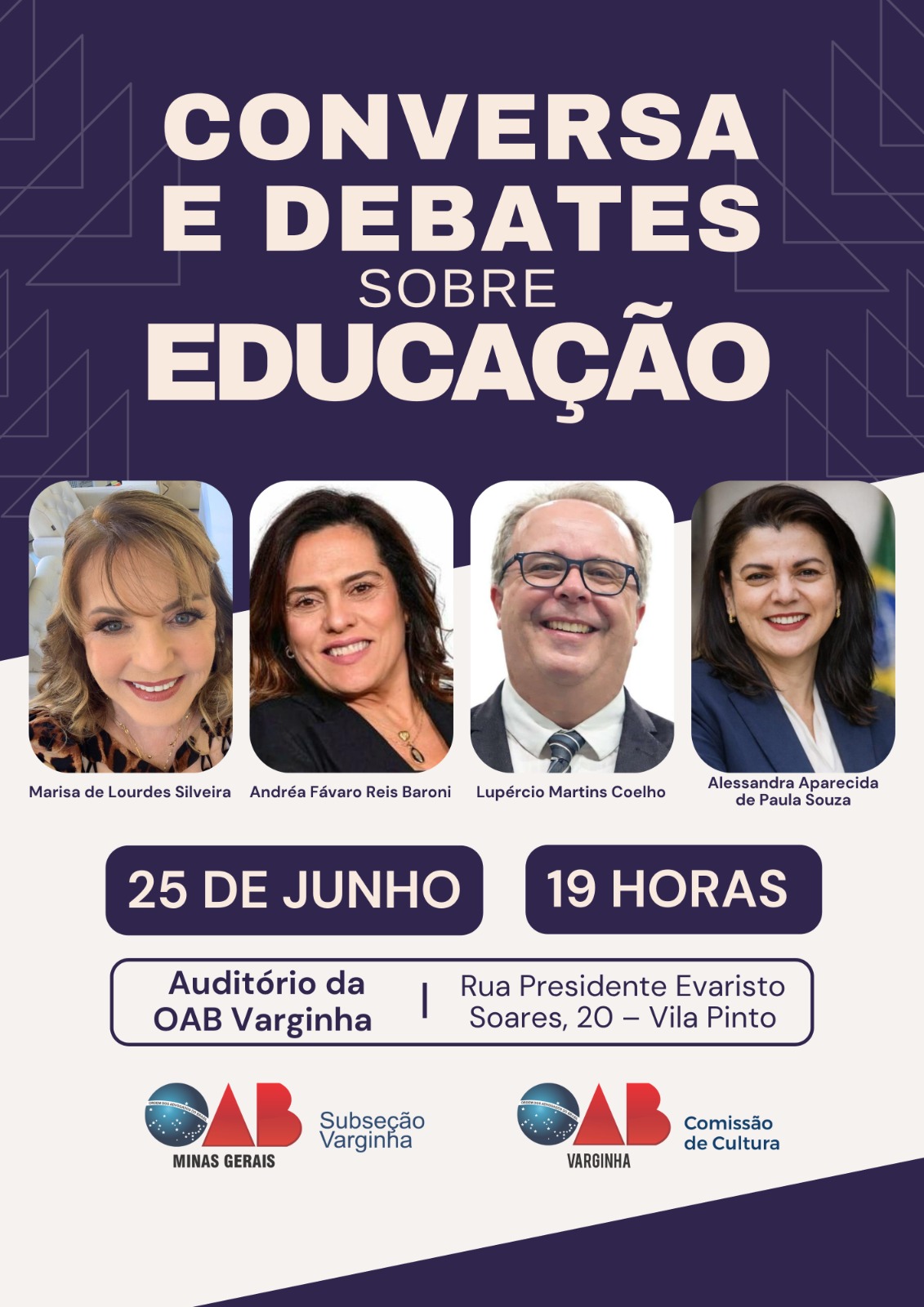 Conversa e debates sobre educação. Participe!