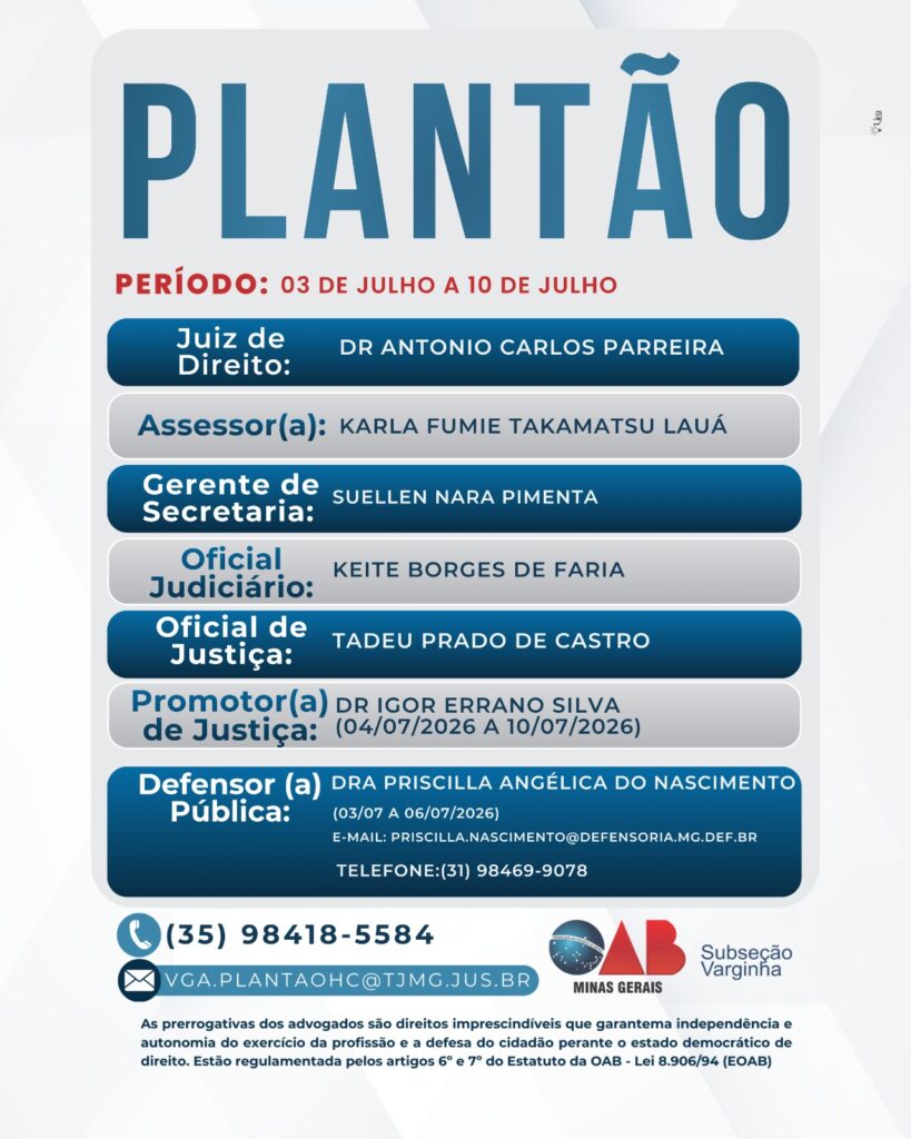 Plantão Forense