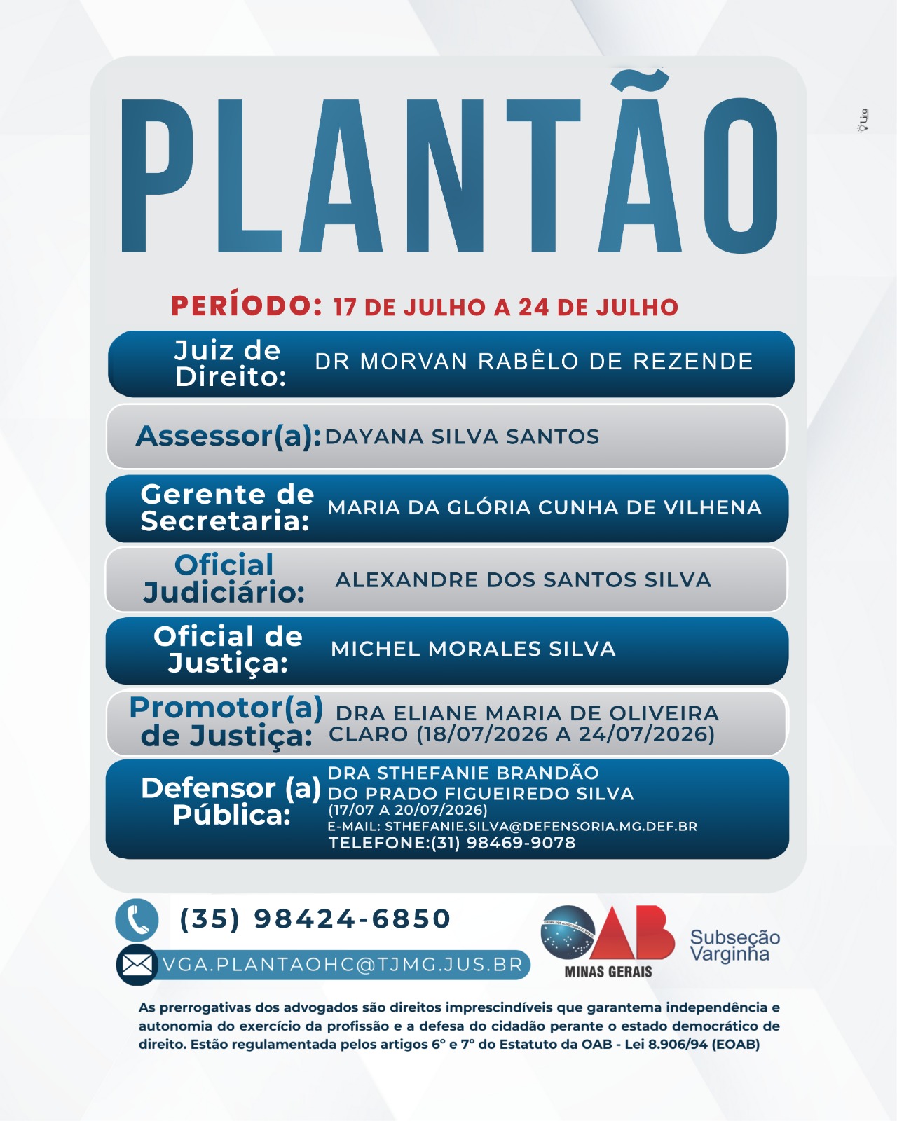 Plantão Forense