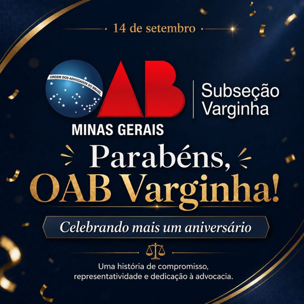 OAB Varginha comemora mais um aniversário