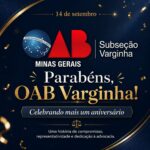 OAB Varginha comemora mais um aniversário