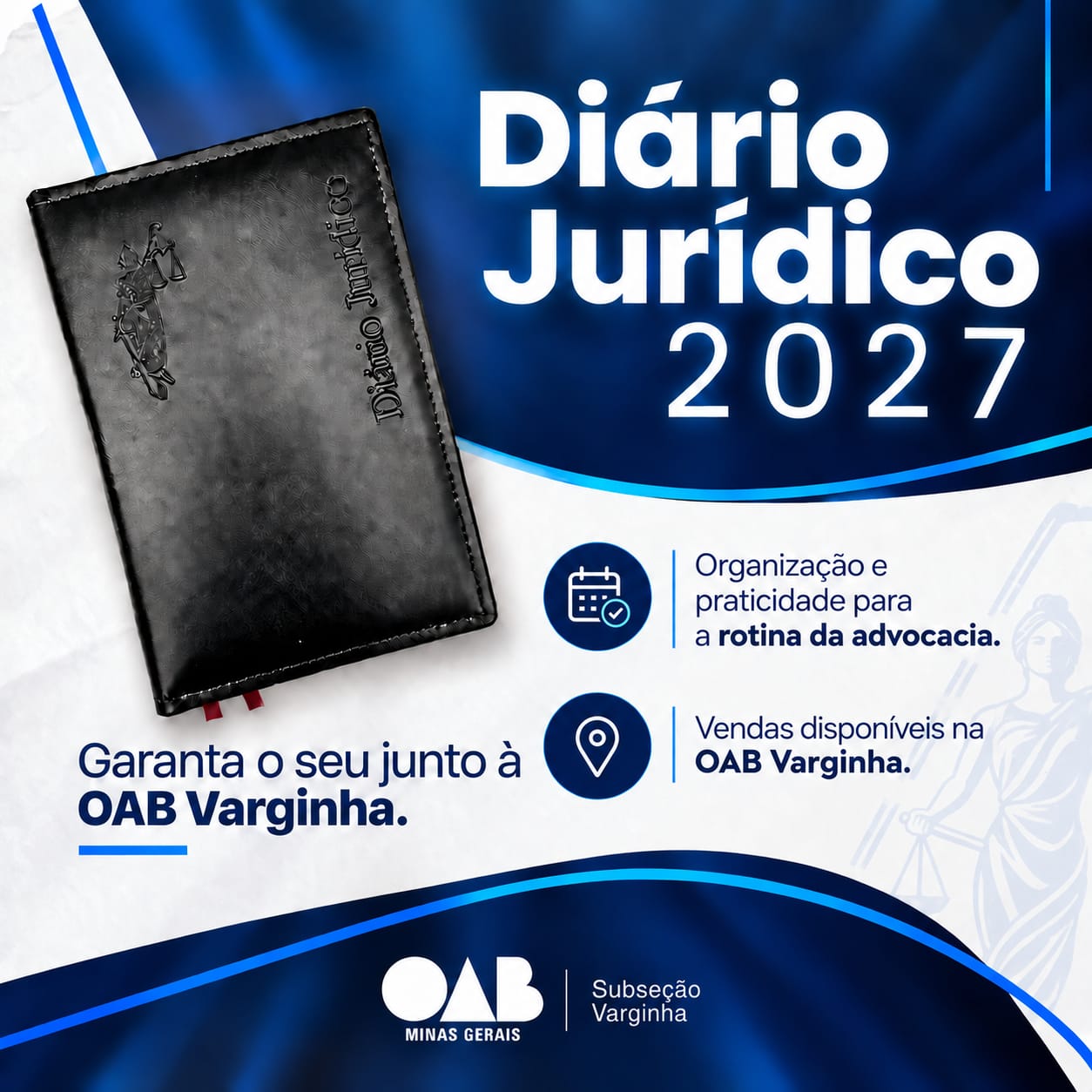 Agendas OAB Varginha – Encomendas abertas!