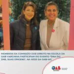 Membros da Comissão OAB Direito na Escola da OAB Varginha participam do evento “DNA do DNE, Suas Origens”, na sede da OAB-MG