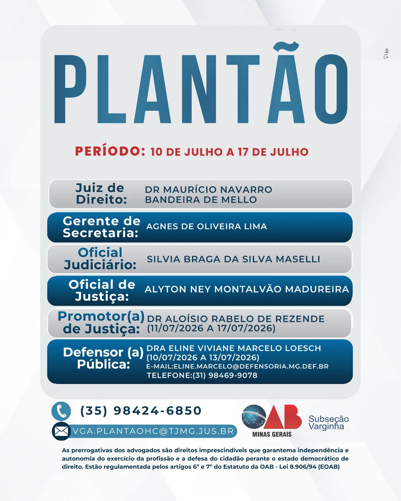 Plantão Forense